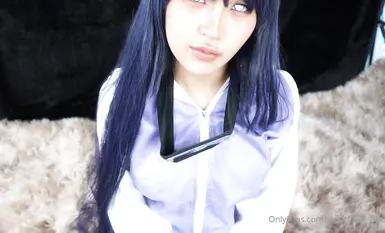 Smurfblue_bubble #cos #香乎奈 #蛇喰夢子 #日向雛田 #赫斯緹雅 #巨乳 #泰妹 #口交 #啪啪 #黑絲 (3)