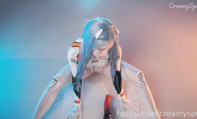 绫波丽#CreamySpot #cos #猫娘#炮机#欧美(1)