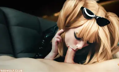 【Mollyredwolf】絕區零_柏妮斯COS_夜店誘惑中出