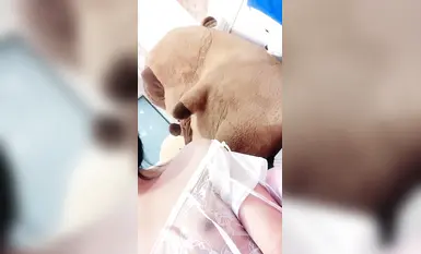 【Ghost】Slim waist_Masturbation with props, crazy insertion and white juice (3)