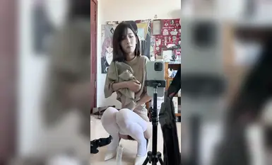 【Xingjian】สาวกระต่ายถุงน่องปลา + เครื่องสั่นไหมคู่สีดำและสีขาว ช่วยตัวเอง_2