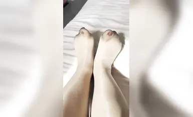 快手滴滴阿姨，絲襪高跟御姐，黑絲絲足高跟誘惑付費定製 (2)