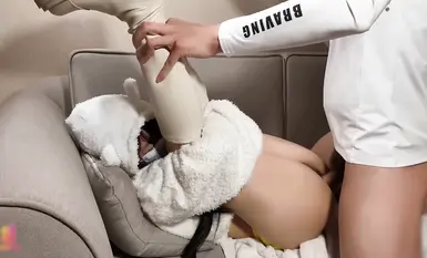 【捅主任】内射可爱白靴小母狗