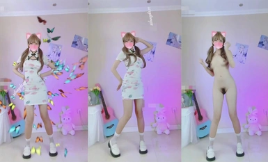 Twitter-Xiaoxianyun-Melancap tarian bogel (2)