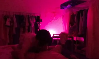 白シルクJK真夜中セックス