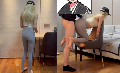 애정 어린 리틀 케이의 8월 15일 최신작 "포스트-00 블론드 걸"이 요가복을 입고 왔는데 몸매가 정말 최고네요