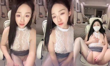 Chengdu Xu Ruoxuan dewi montok super manis, lubang harimau putih, alat peraga keseronokan palam pecah (4)