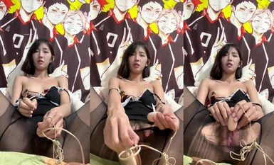 福利姬行简黑丝自慰(2)