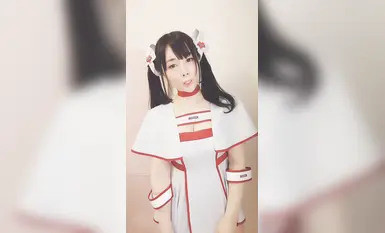 오카다 유이 코스 #OL #자위 #분사 #큰가슴 #검은실크 #판타지아 #건머신 (4)