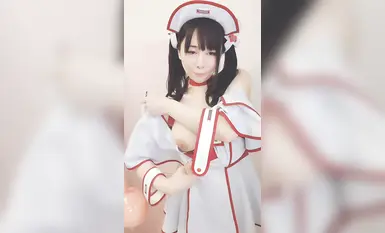 오카다 유이 코스 #OL #자위 #분사 #큰가슴 #검은실크 #판타지아 #건머신 (4)