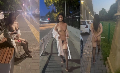 极品美女户外露出(3)