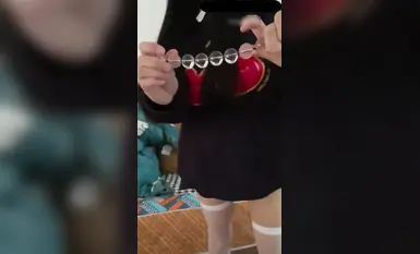 สวัสดิการจี_ปรับแต่งราคาสูง_️ชุดแต่งงานยางยืดสั่น_วิดีโอเวอร์ชันเต็ม_เธอรักเจ้าจู๋ใสๆ ตัวนี้จริงๆ (3)