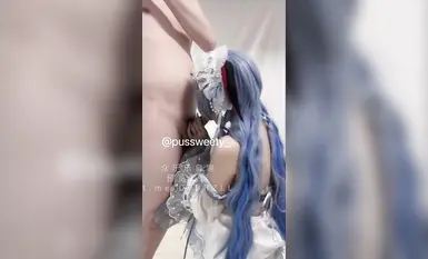 玥下8月最新COS角色扮演性爱自拍，大尺度自慰视频，NTR剧情做爱，多人3p粉丝乱入(2)