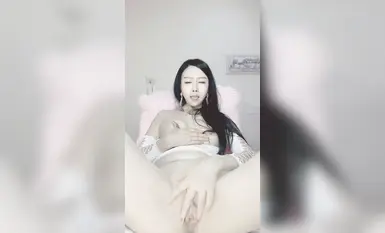 Ke Yi_Panty gag_Lewd woman_Masturbation with obscene words_Lewd to the sky (1)