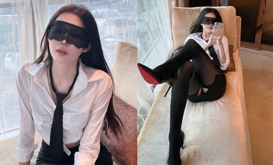 小狗饲养员【极品美女OL下班和闺蜜打着电话挨操】