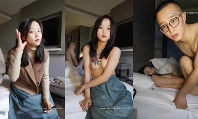 【大一學生妹呀】下午沒課跟小男友酒店開鍾點房，粉嫩鮑魚超喜歡啪啪