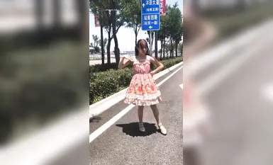 【สตูดิโอ Ximeng】สาวน้อยผมหางม้าคู่สุดน่ารัก Ma Yuqi โชว์เปลือยกายโชว์เต้นเปลือยกลางแจ้งในสวนสาธารณะ (3)