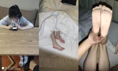 《牛人❤️分享》推特大神為證明自己原創把一起出差的白嫩美足小表妹給辦了灌她酒迷糊中強上妹子呢喃說不要