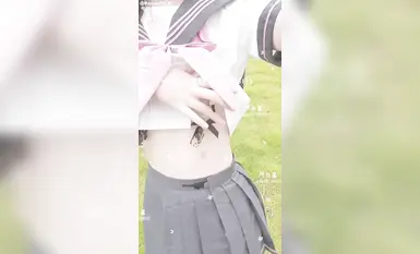 Đi tiểu khắp nơi, cô bé học trò ngây thơ Abai Loli học theo chú chó con đi tiểu khi đang đi bộ ~ dù có dễ thương đến đâu thì đây vẫn là chú chó thích đi tiểu khắp nơi (1)