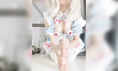 Phúc lợi Ji Xiaolu Jiang-Lụa trắng