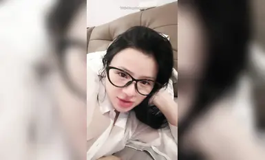 【セクシーコーヒー】巨乳デカ尻_メガネビッチ_黒網タイツワンピース_犬鎖猿轡_調教_無防備騎乗位_バックエントリー(5)