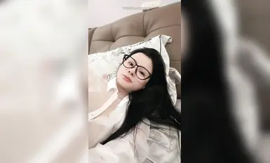 【セクシーコーヒー】巨乳デカ尻_メガネビッチ_黒網タイツワンピース_犬鎖猿轡_調教_無防備騎乗位_バックエントリー(5)