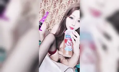 【Suka stoking Vivian】Selebriti TikTok! Stoking hitam seksi palam bar pengeboman kontras ekstrem (17)