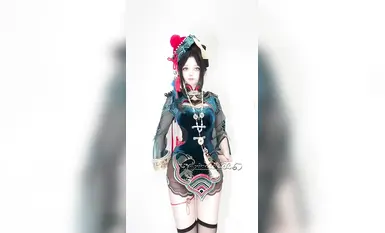 ผลงานใหม่ของ Xiliwei [188 ธรณีประตู] ด้านบน Cos เสือขาวโลลิ ความแตกต่าง เต้นรำเปลือย ส่วนสุดท้ายของการสำเร็จความใคร่ด้วยรูที่อ่อนนุ่มของเสือขาวที่ดีที่สุด