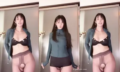 yum_707玉米 裸舞開檔絲和緊身衣絕配-4