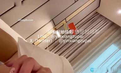 인상 발 샷 신 시리즈 [33호 히로인] 가면 스웨터 소녀 손발 자위 짠 돼지 손 터치 PP-4