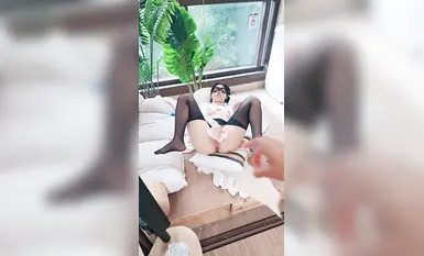 肌肉男調教母狗-調教聽話小母狗 (1)