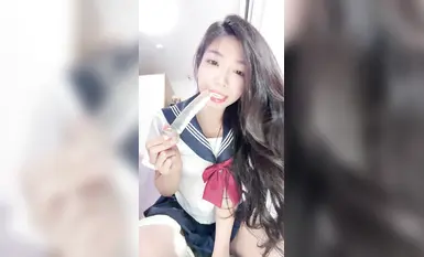 [젖음] 극한의 긴다리 비치독 체인 핥는 팬티 하이힐 플러그 (33)