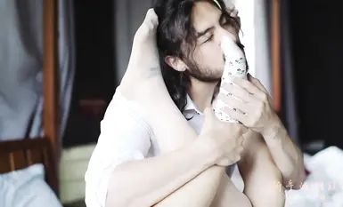 Kawalan kaki peminat footjob-cerita memainkan kesilapan orang baru