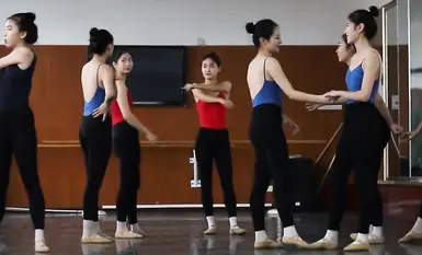 댄스 아카데미 실크 풋 아름다운 다리 (1)