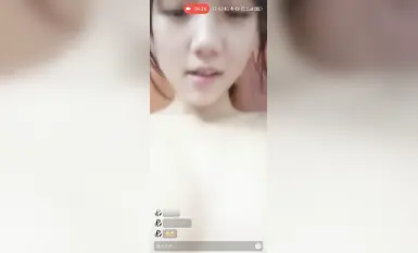 邻家学妹和线上男友视频，美乳嫩穴白虎自慰(3)