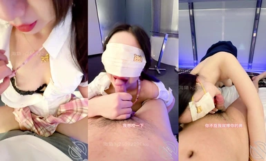 The first time I saw my sister who was "Yu Luo Shuang Xiu", I played with her and violently opened her anus, causing anal fissure bleeding