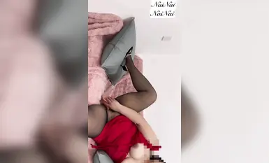 小奈醬 黑絲高跟口交啪啪內射私拍 (5)