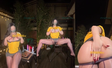 【微博巨乳】小王同學 秘語空間自購付費外賣員道具插逼