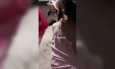 『辭寶』高顏值_足交_啪啪，老師同學眼中的乖乖女被主人爸爸調教_上 (4)