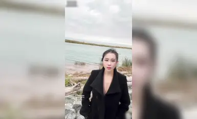 西夢瑶 - 雨の日の屋外阿黒炎中出し、緊張と興奮。