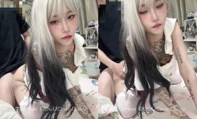 符文戰士阿璃Ahri被按在椅子上後入翹臀 纖纖美腿玲瓏身段勁爆完美身材，軟糯滾燙蜜道操到腿軟 (3)