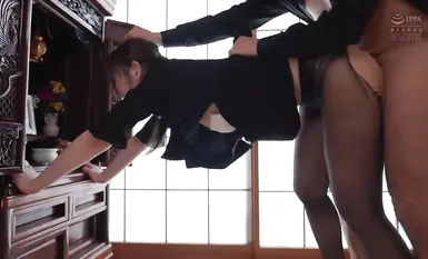 SAME-197 Malungkot na Pahayag ng Pagbubuntis ng Balo. Shizuka