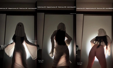 藝校活潑露臉美女【玉米yum_707】最新VIP長視頻作品，刮陰毛玩具紫薇+萬聖節限定 (1)