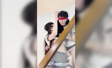 Twitter user Qingbao, a top-tier slut and beauty goddess, was double-flew and had a blast with her sugar daddies, her breasts being penetrated. (2)