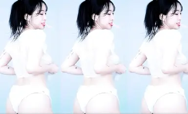 한국 풍만한 댄서 @yso1004의 젖은 누드 댄스 모음 (100)