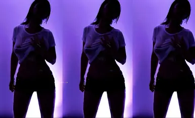 นักเต้นหน้าอกใหญ่ชาวเกาหลี @yso1004 รวบรวมการเต้นเปียกและเปลือย (21)