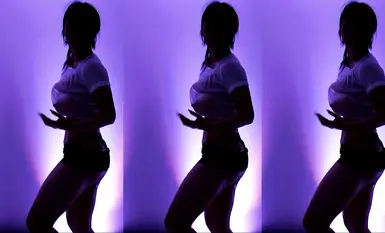 นักเต้นหน้าอกใหญ่ชาวเกาหลี @yso1004 รวบรวมการเต้นเปียกและเปลือย (21)