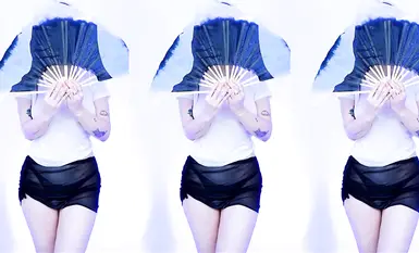 韩国巨乳舞姬@yso1004 湿身裸舞合集(23)