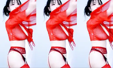 韩国巨乳舞姬@yso1004 湿身裸舞合集(26)