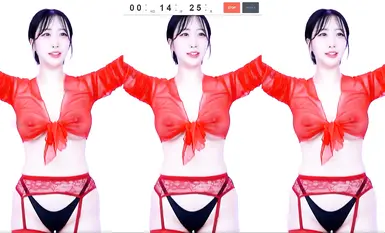 นักเต้นหน้าอกใหญ่ชาวเกาหลี @yso1004 รวบรวมการเต้นเปียกและเปลือย (29)